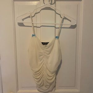 Urban Outfitters White Top with Bows